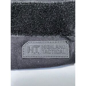Highland Tactical Fanny Pack MOLLE Waist Bag Black OS Utility Techwear Bag